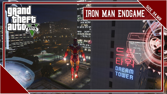 GTA 5 Iron Man Endgame Mod For Pc