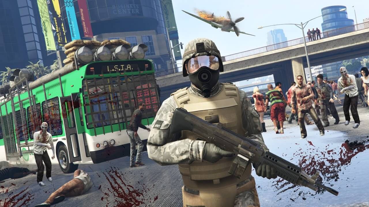 GTA V Simple Zombies Mod For Pc