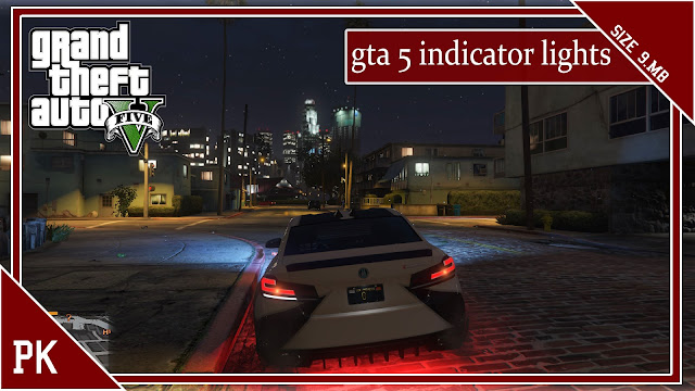 GTA 5 Indicator Lights Mod For Pc