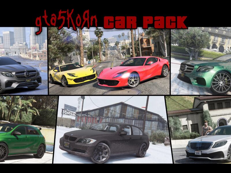 GTA 5 Best Cars Pack (48 Cars)