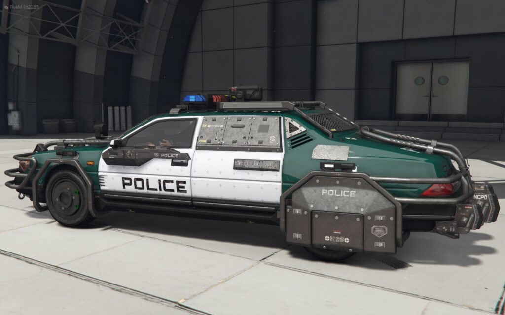 GTA 5 Cyberpunk Police NCPD Enforcer